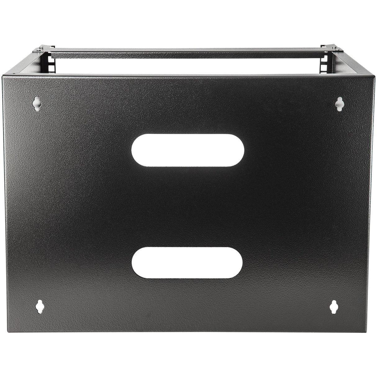 StarTech.com 8U Wall Mount Network Rack - 14 Inch Deep (Low Profile) - 19" Patch Panel Bracket for Shallow Server and IT Equipment, Network Switches - 80lbs/36kg Weight Capacity, Black - TAA