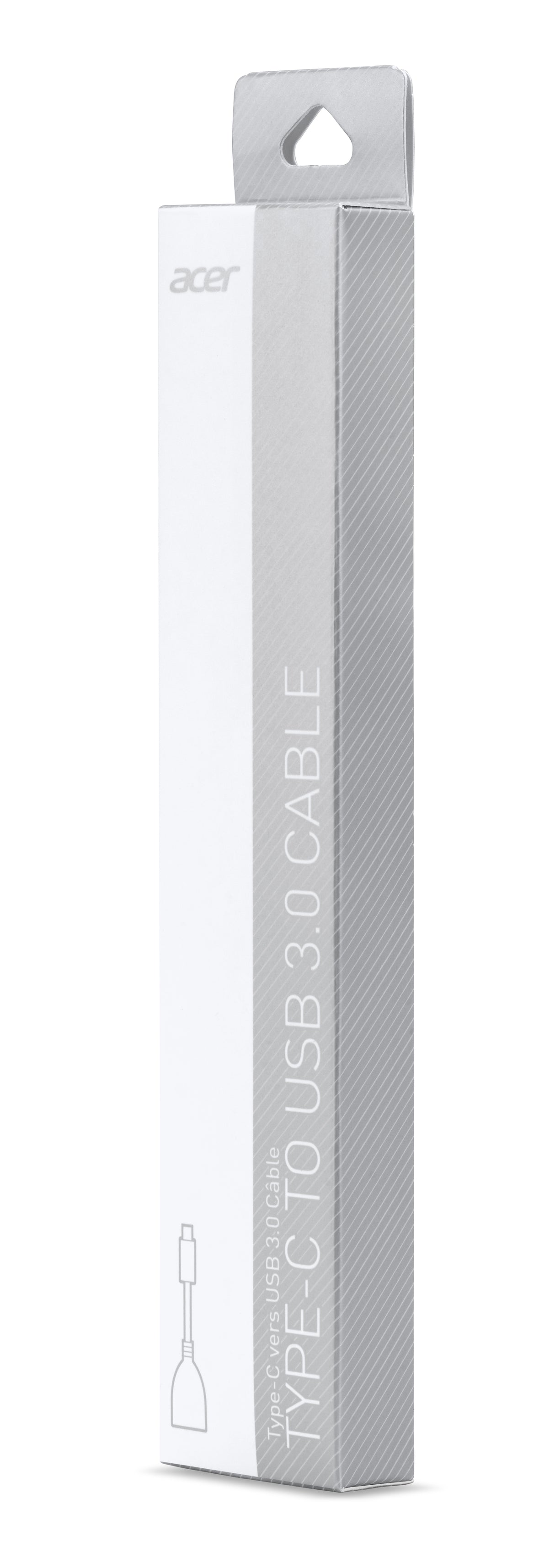 Acer NP.CAB1A.013 USB cable USB 3.2 Gen 1 (3.1 Gen 1) USB C USB A Black