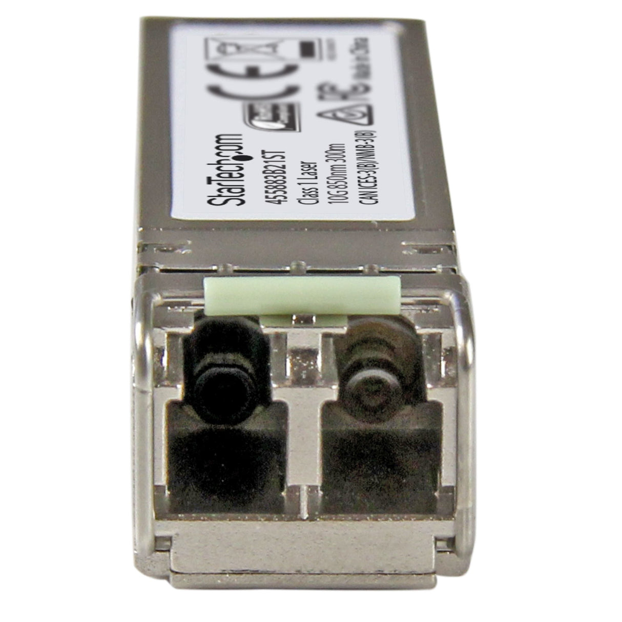 StarTech.com HPE 455883-B21 Compatible SFP+ Module - 10GBASE-SR - 10GbE Multi Mode Fiber Optic Transceiver - 10GE Gigabit Ethernet SFP+ - LC 300m - 850nm - DDM HPE 6120XG, 6120G, Flex Fabric - TAA