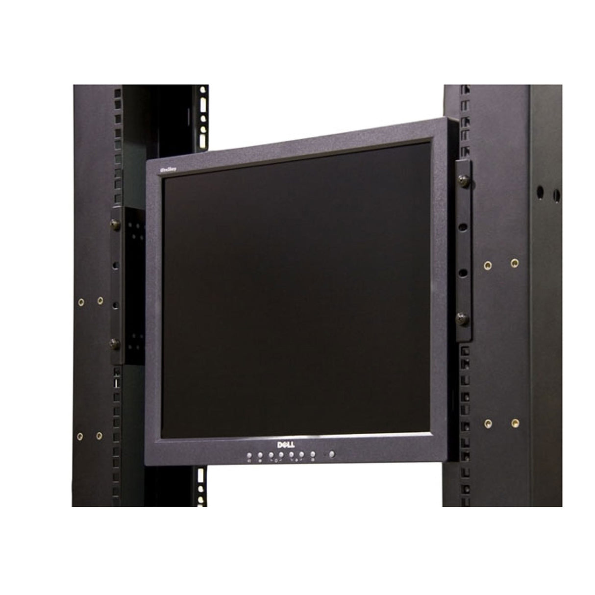 StarTech.com 4U Universal VESA LCD Monitor Mounting Bracket for 19-inch Rack or Cabinet - TAA Compliant - Cold-Pressed Steel Bracket
