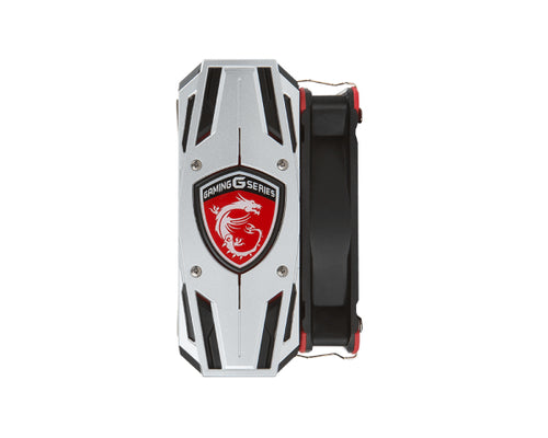 MSI Core Frozr L Processor 12 cm Black, Metallic, Red