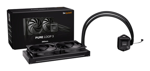 be quiet! PURE LOOP 3 Processor All-in-one liquid cooler 14 cm Black