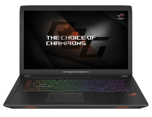 ASUS ROG Strix GL753VE-Q72SP-CB Intel® Core™ i7 i7-7700HQ Laptop 43.9 cm (17.3") Full HD 24 GB DDR4-SDRAM 2.25 TB HDD+SSD NVIDIA® GeForce® GTX 1050 Ti Wi-Fi 5 (802.11ac) Windows 10 Pro Black
