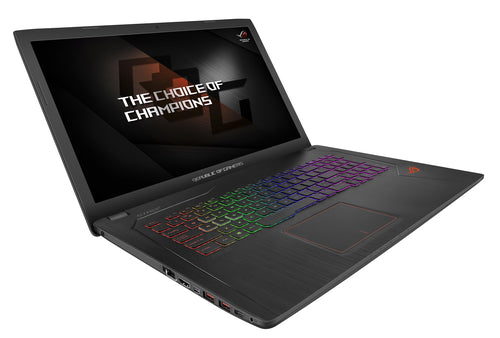 ASUS ROG Strix GL753VE-Q72SP-CB Intel® Core™ i7 i7-7700HQ Laptop 43.9 cm (17.3") Full HD 24 GB DDR4-SDRAM 2.25 TB HDD+SSD NVIDIA® GeForce® GTX 1050 Ti Wi-Fi 5 (802.11ac) Windows 10 Pro Black