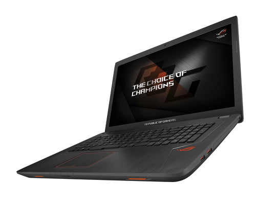 ASUS ROG Strix GL753VD-Q72SP-CB laptop Intel® Core™ i7 i7-7700HQ 43.9 cm (17.3") Full HD 16 GB DDR4-SDRAM 1.25 TB HDD+SSD NVIDIA® GeForce® GTX 1050 Wi-Fi 5 (802.11ac) Windows 10 Pro Black