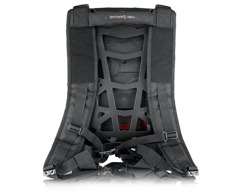 MSI VRONE065 backpack PC 2.9 GHz Black, Red Intel® Core™ i7
