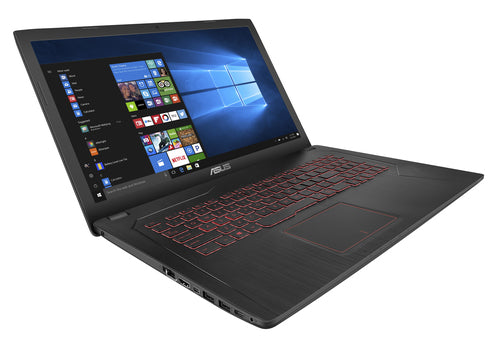 ASUS FX53VD-Q52-CB laptop Intel® Core™ i5 i5-7300HQ 39.6 cm (15.6") Full HD 12 GB DDR4-SDRAM 1 TB HDD NVIDIA® GeForce® GTX 1050 Wi-Fi 5 (802.11ac) Windows 10 Home Black, Bordeaux