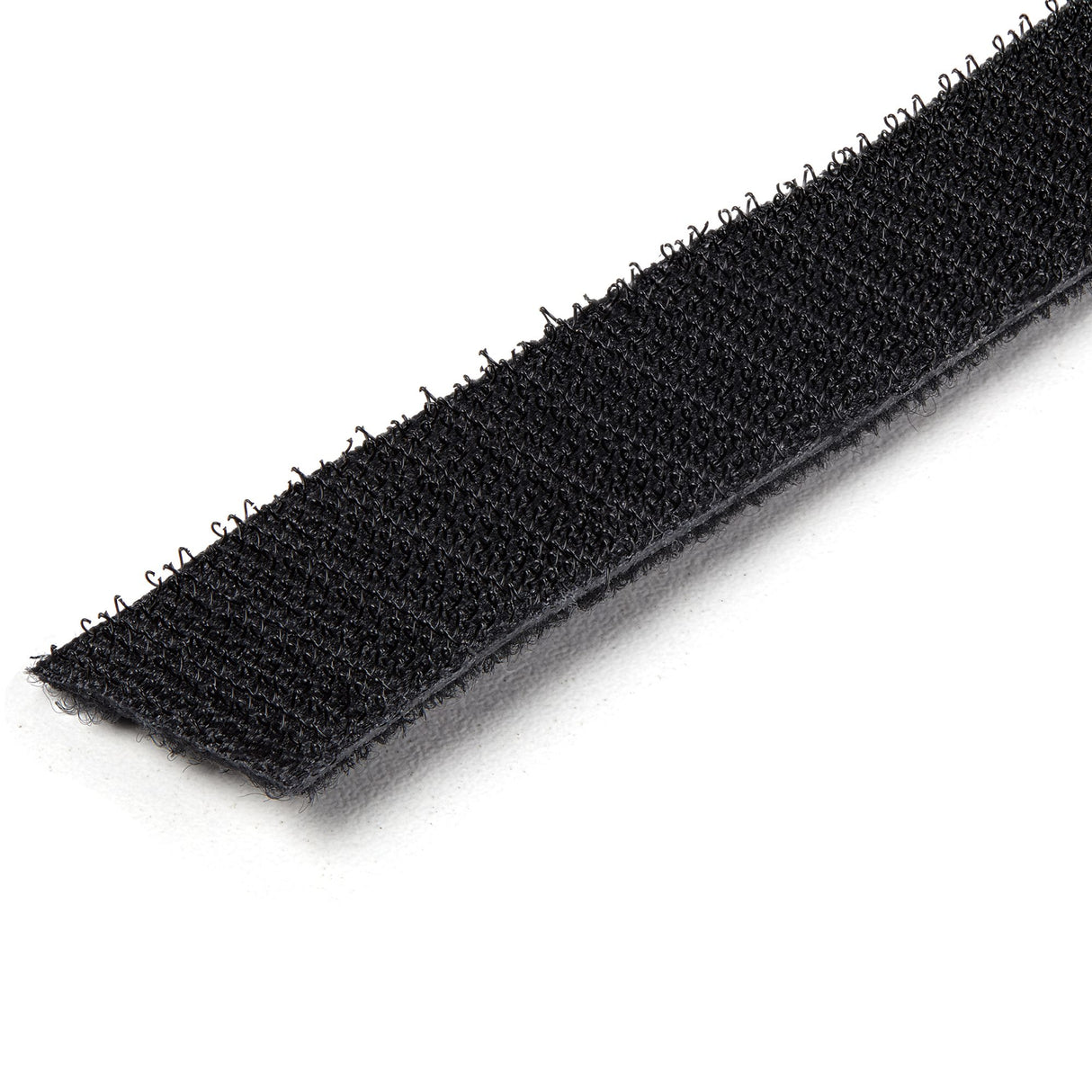 StarTech.com 100ft (30.5m) Hook and Loop Roll, Black, Cut-to-Size Reusable Cable Ties, Bulk Industrial Wire Fastener Tape, Adjustable Fabric Wraps, Reusable Self Gripping Cable Management Straps