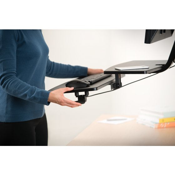 Kensington K52796WW monitor mount / stand 58.4 cm (23") Desk Black