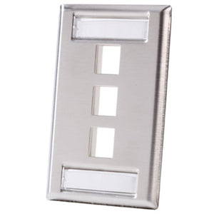 Legrand KSSS3 wall plate/switch cover Stainless steel