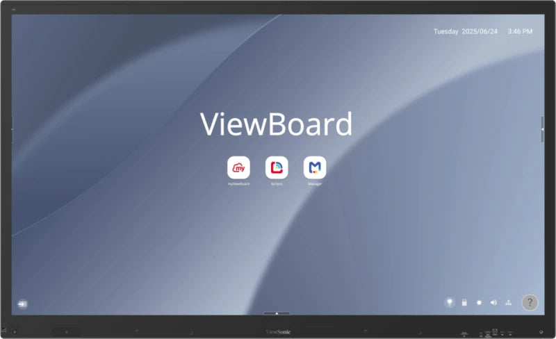 Viewsonic IFP6563-1C interactive whiteboard 165.1 cm (65") 3840 x 2160 pixels Touchscreen Black
