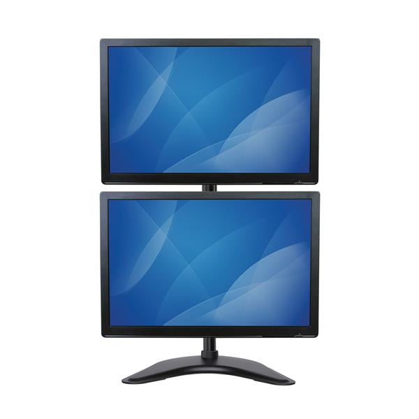 StarTech.com Dual-Monitor Stand, Vertical - For up to two 27" or 34" Ultrawide (22lb/10kg) VESA Mount Displays