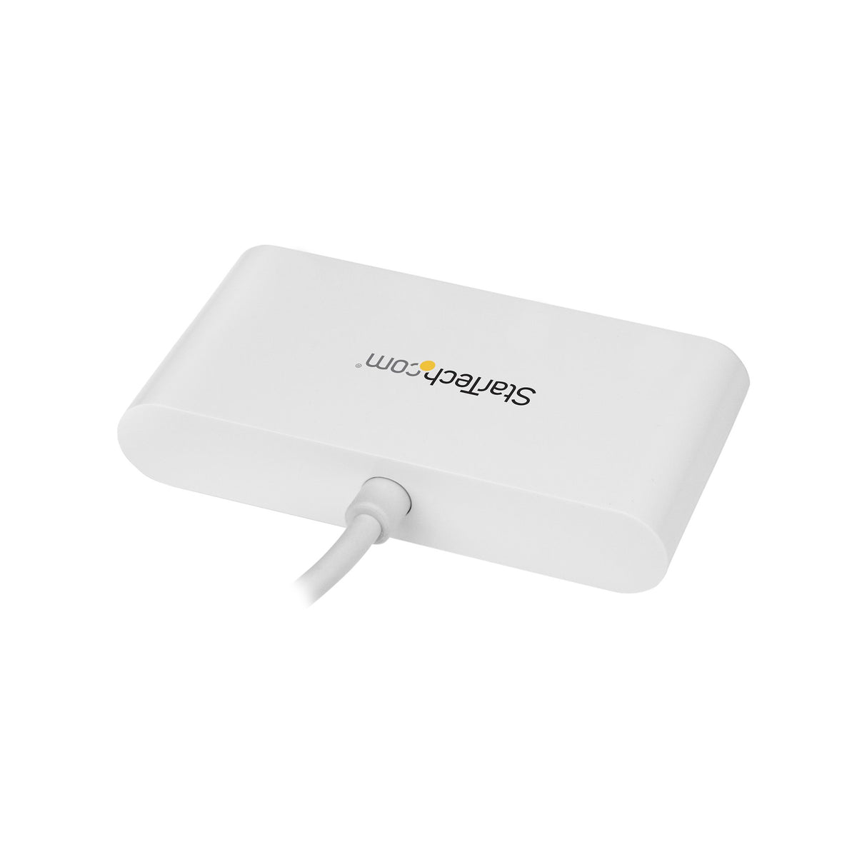 StarTech.com 4 Port USB C Hub with 4x USB-A Ports (USB 3.0 SuperSpeed 5Gbps) - USB Bus Powered - Portable/Laptop USB-C to USB-A Adapter Hub - USB 3.2 Gen 1 Type-C Hub - White