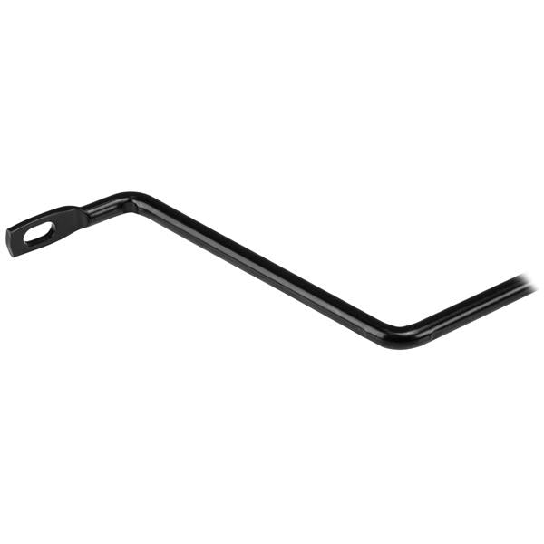 StarTech.com 10-Pack Horizontal Lacing Bar with 4in (10.2cm) Offset at 75 Degrees, Server Rack Cable Management, 19" Network Rack-Mount Cord Organizer