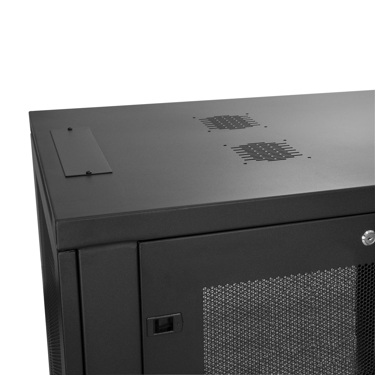 StarTech.com 24U Enterprise-Grade Server Rack Cabinet Kit, 19in Enclosed 4-Post Rack with Shelf and Cable Management, 29in (75cm) Mounting Depth, 992lb (450kg) Capacity