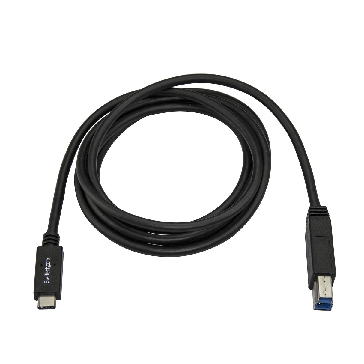 StarTech.com 6.6ft (2m) USB-B to USB-C Cable, USB 5Gbps, Data Cord, USB 3.0, USB-C Data Transfer Cable