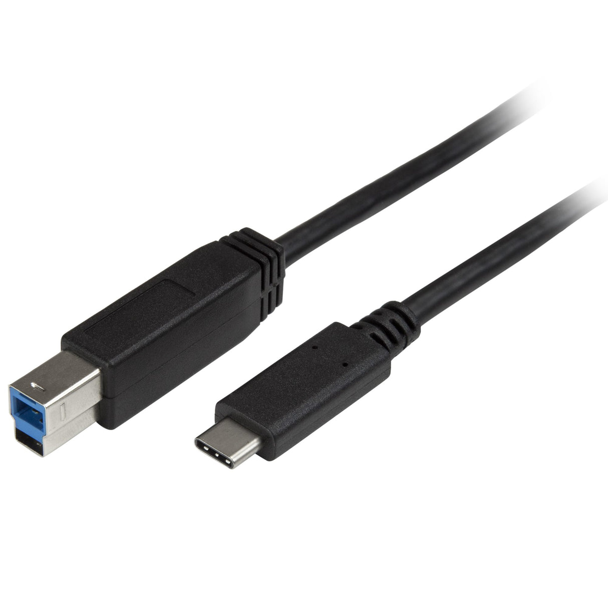 StarTech.com 6.6ft (2m) USB-B to USB-C Cable, USB 5Gbps, Data Cord, USB 3.0, USB-C Data Transfer Cable