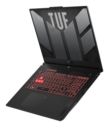ASUS TUF Gaming A17 FA707NU-DS53-CA AMD Ryzen™ 5 7535HS Laptop 43.9 cm (17.3") Full HD 16 GB DDR5-SDRAM 512 GB SSD NVIDIA GeForce RTX 4050 Wi-Fi 6 (802.11ax) Windows 11 Home Black, Grey