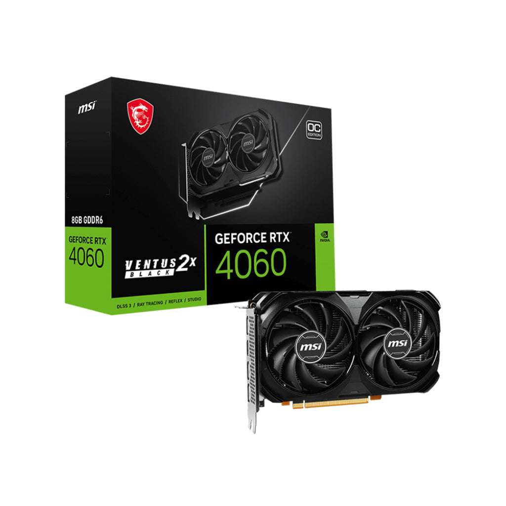 MSI VENTUS GEFORCE RTX 4060 2X NVIDIA 8 GB GDDR6