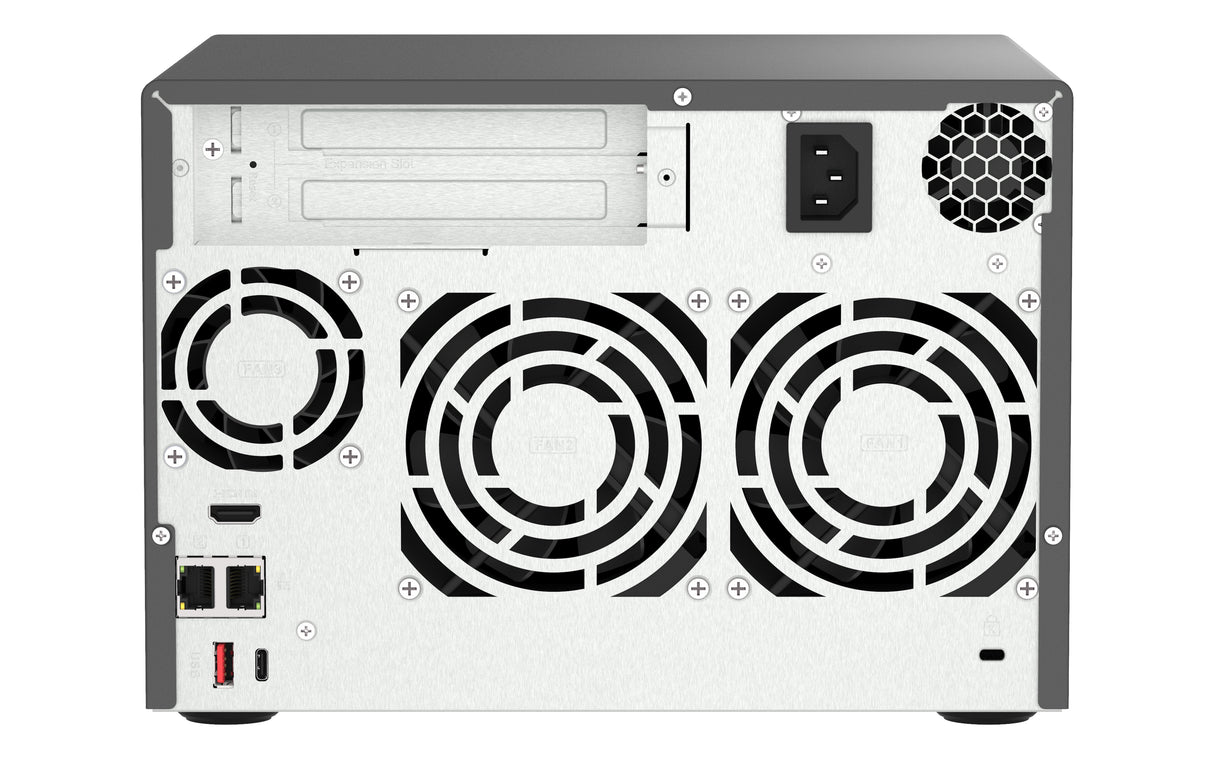 QNAP TVS-H674T-I5-32G NAS/storage server Tower Intel® Core™ i5 i5-12400 32 GB DDR4 HDD QNAP QTS Black