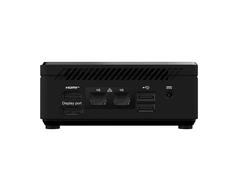 MSI Cubi ADL-020BUS Intel Pentium N N100 DDR4-SDRAM Mini PC Workstation Black