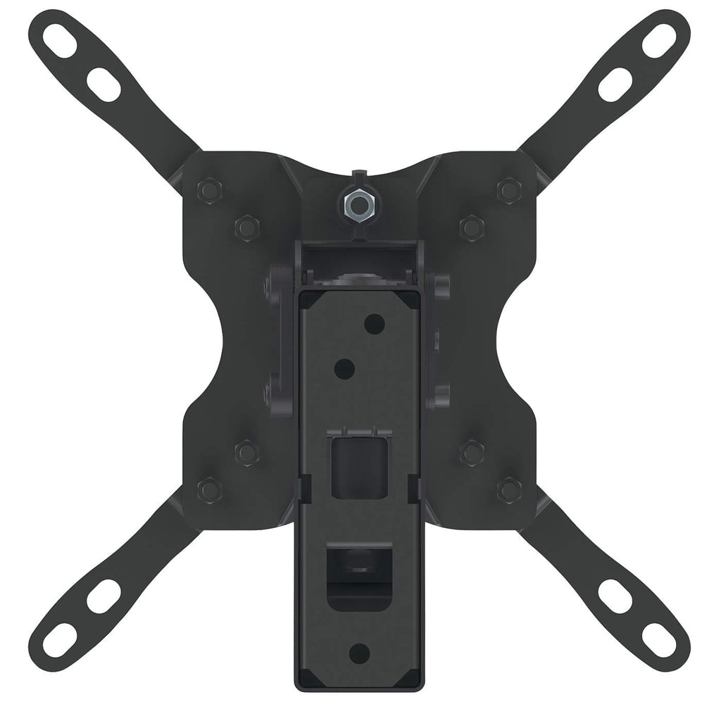 Manhattan Wall Mount for TV & Monitors (Full Motion), For screens 13" to 42", VESA compatibility: all between 75x75mm to 200x200mm - check the dimensions of the four mounting holes on back of screen to ensure it fits, Max 20kg, Black, Bracket