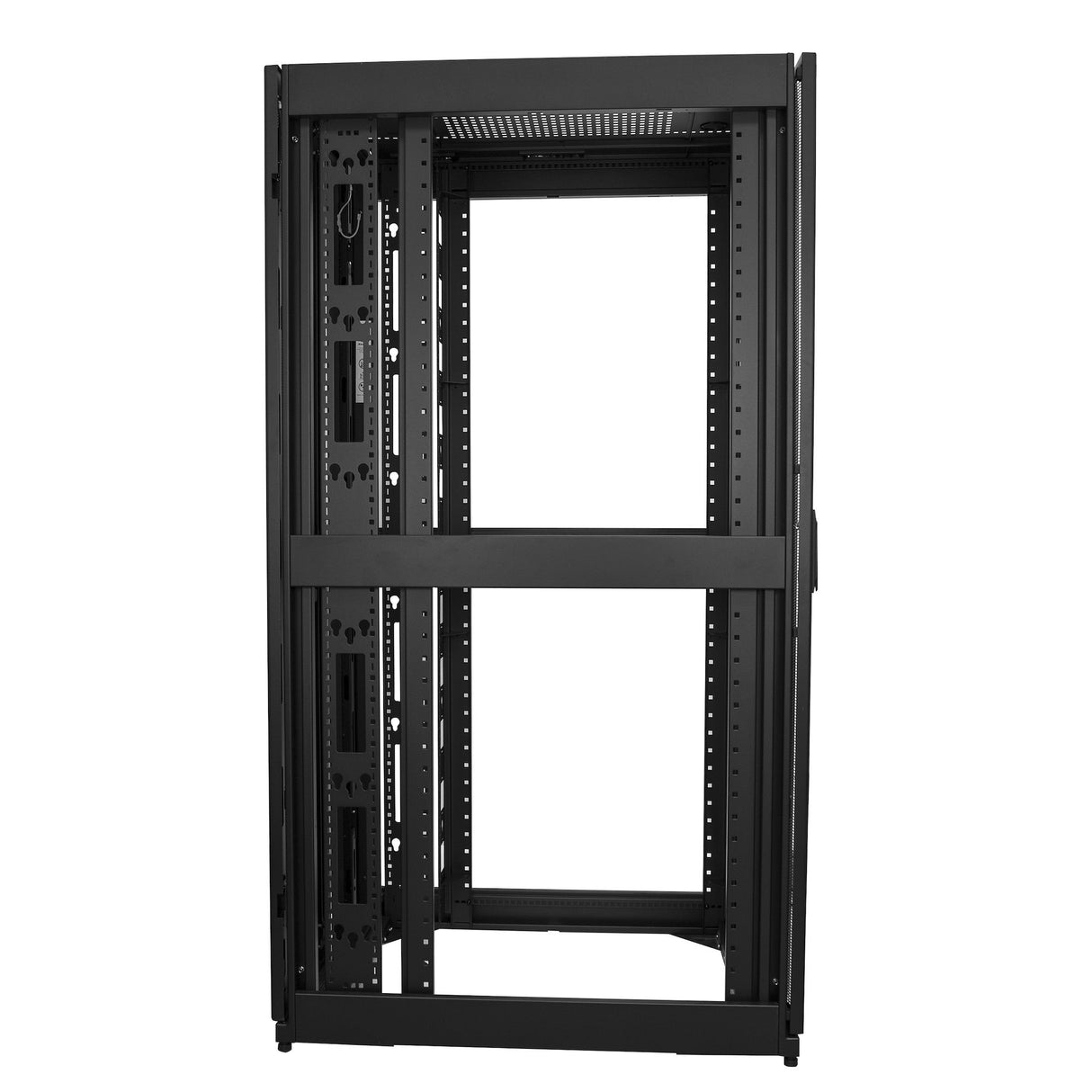 StarTech.com 42U Enterprise-Grade Server Rack Cabinet Kit, 19in Enclosed 4-Post Rack with Built-in Cable Management, 35in (89cm) Mounting Depth, 3307lb (1500kg) Capacity