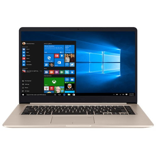 ASUS Vivobook S15 S510UA-RS51 laptop Intel® Core™ i5 i5-8250U 39.6 cm (15.6") Full HD 8 GB DDR4-SDRAM 1 TB HDD Wi-Fi 5 (802.11ac) Windows 10 Home Gold