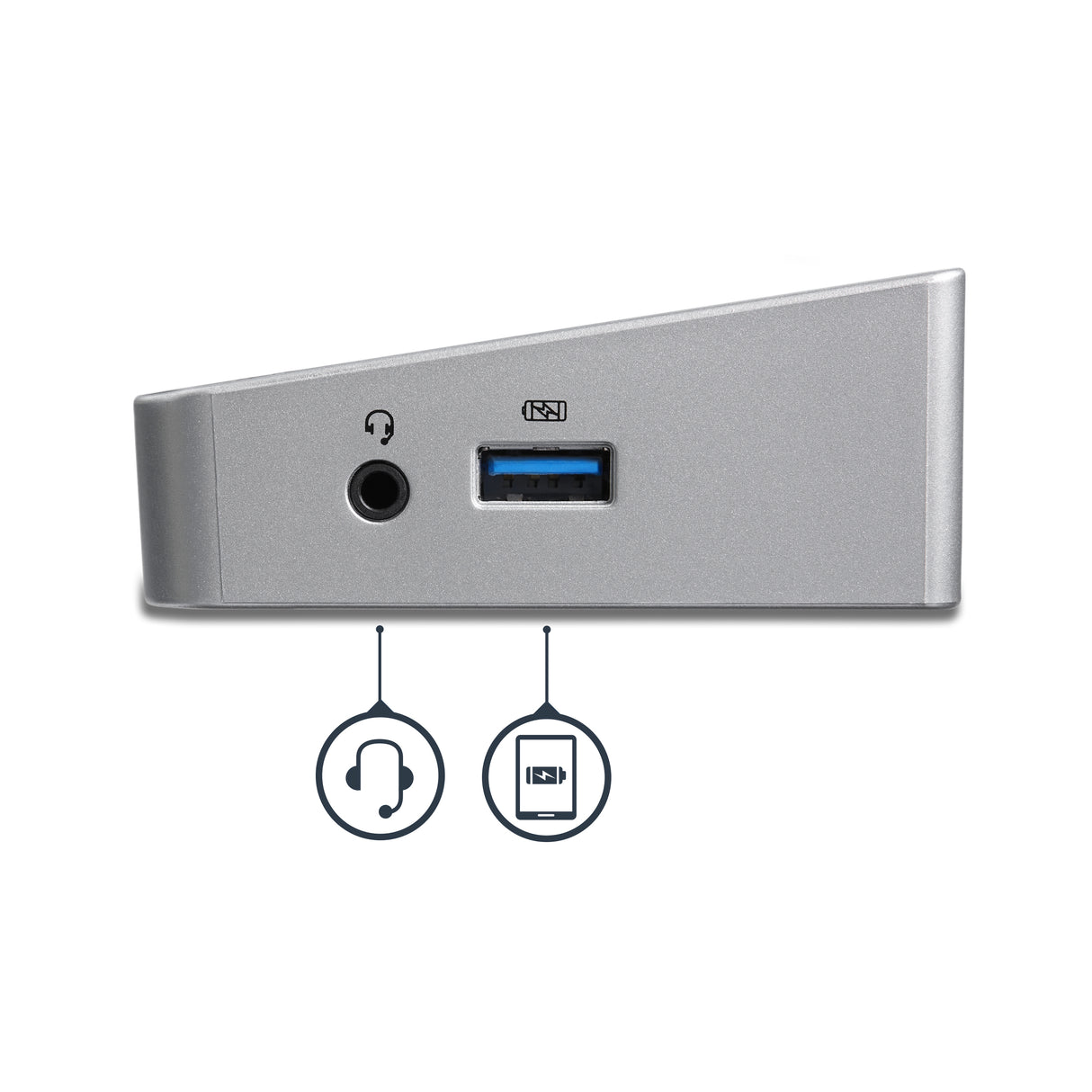 StarTech.com 4K USB-C Dock, Triple UHD 4K Monitor Docking Station, Mac & Windows, USB C to HDMI & DisplayPort, 60W Power Delivery, 5x USB 5Gbps Hub - TAA