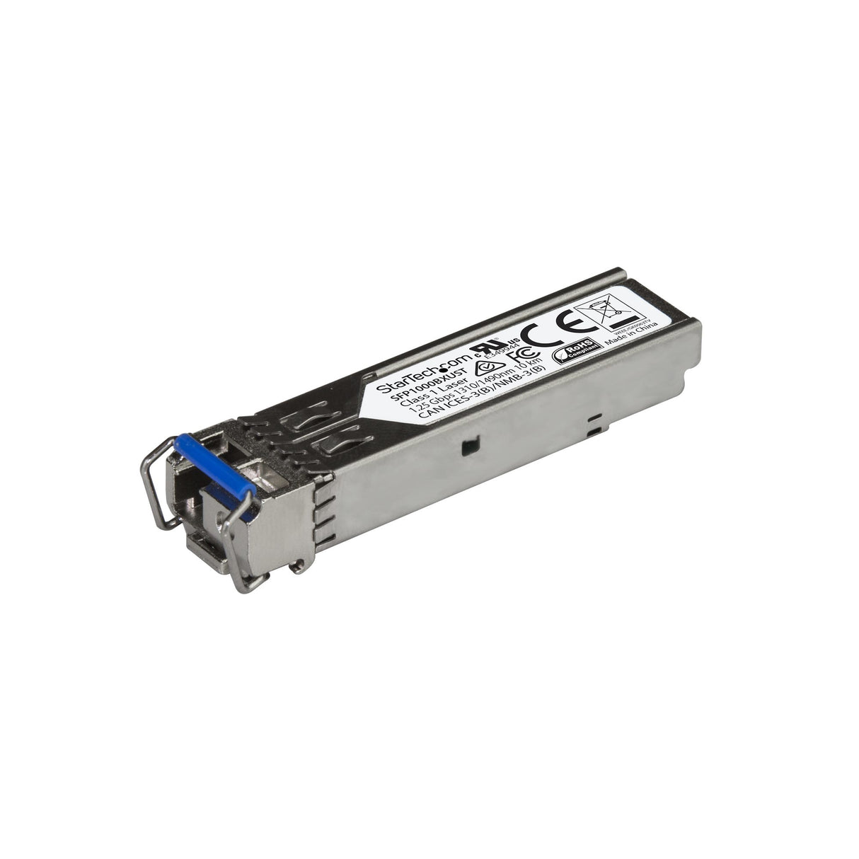 StarTech.com MSA Uncoded SFP Transceiver Module - 1000BASE-BX - 1 GbE Gigabit Ethernet BiDi Fiber (SMF)