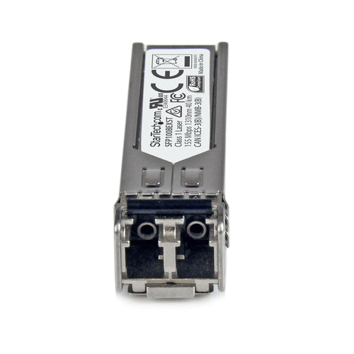 StarTech.com MSA Compliant SFP Transceiver Module - 100BASE-EX~MSA Uncoded SFP Module - 100BASE-EX - 100MbE Single Mode Fiber (SMF) Optic Transceiver - 100Mb Ethernet SFP - LC 40km - 1310nm - DDM
