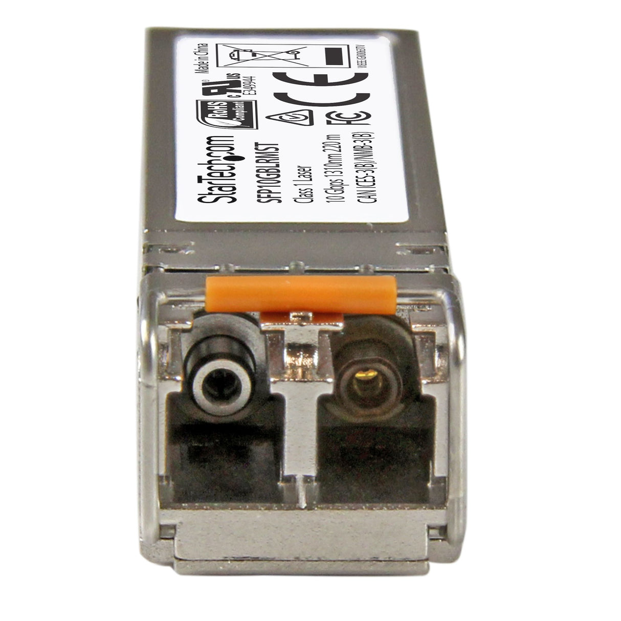 StarTech.com MSA Uncoded SFP+ Module - 10GBASE-LRM - 10GbE Multi Mode Fiber (MMF) Optic Transceiver - 10GE Gigabit Ethernet SFP+ - LC 200m - 1310nm - DDM