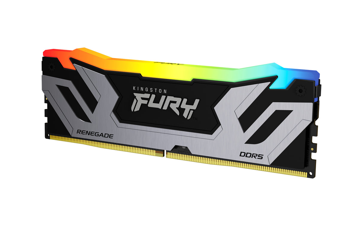 Kingston Technology FURY 48GB 8800MT/s DDR5 CL42 CUDIMM (Kit of 2) Renegade RGB Silver