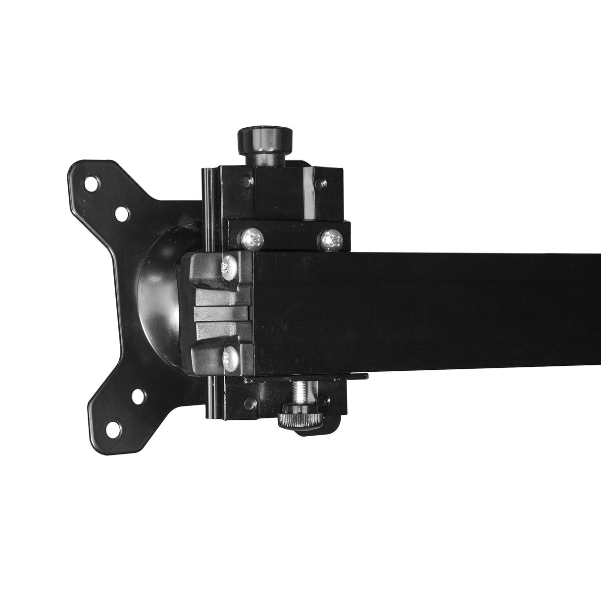 StarTech.com Wall Mount Dual Monitor Arm – Articulating Ergonomic VESA Wall Mount for 2x 24" (11lb/5kg) Displays – Synchronized Adjustable Crossbar – Tilt/Swivel/Rotate- Double Screen Mount Bracket