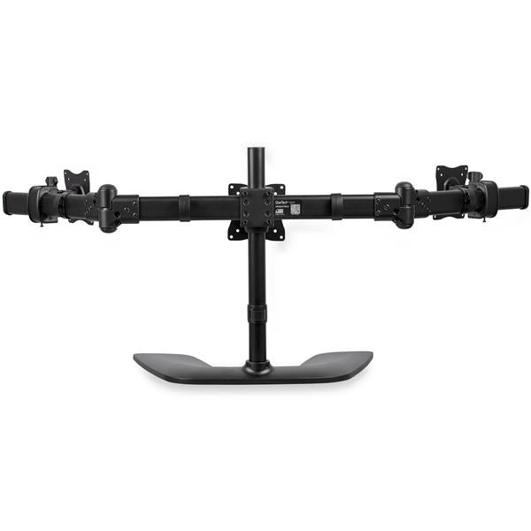 StarTech.com Triple-Monitor Desktop Stand - Articulating - For up to 27" (17.6lb/8kg) Displays