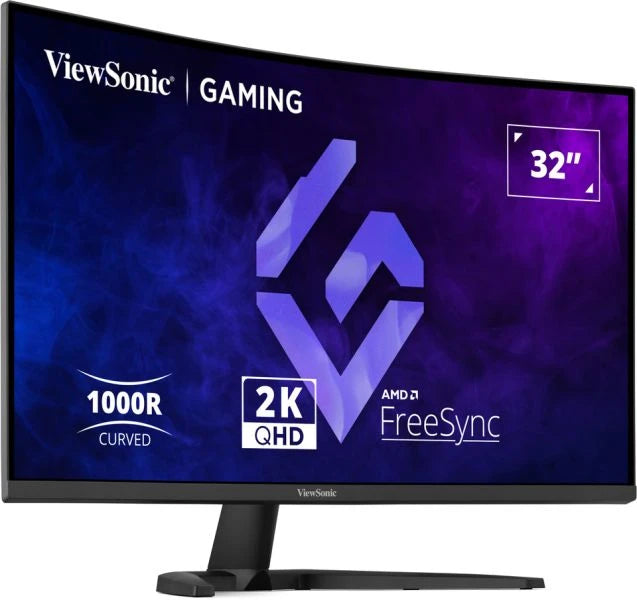 Viewsonic 32" Curved Gaming Monitor computer monitor 81.3 cm (32") 2560 x 1440 pixels Quad HD LCD Black