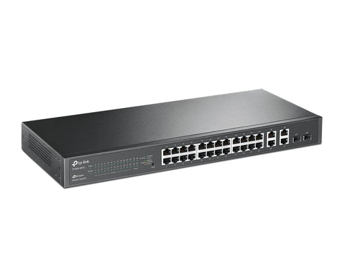 TP-Link T1500-28TC network switch Managed L2 Fast Ethernet (10/100) Black