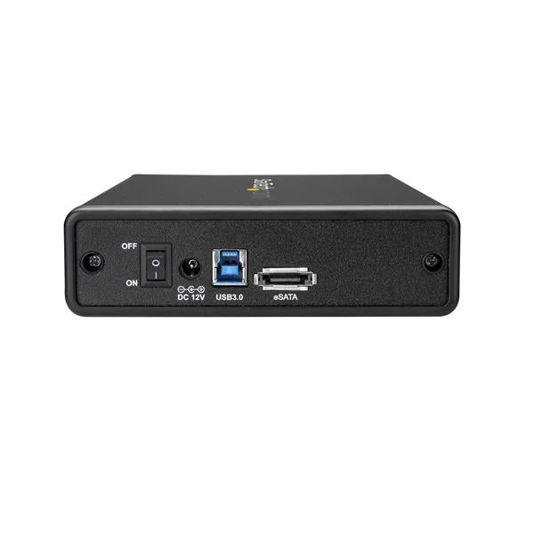 StarTech.com 3.5" SATA Hard Drive Enclosure - eSATA / USB 3.0 - Trayless