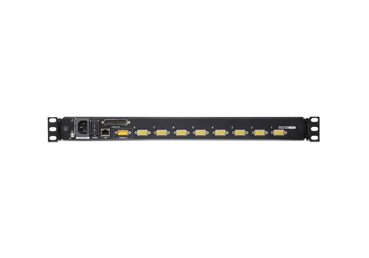 ATEN CL5708IN KVM switch Rack mounting Black