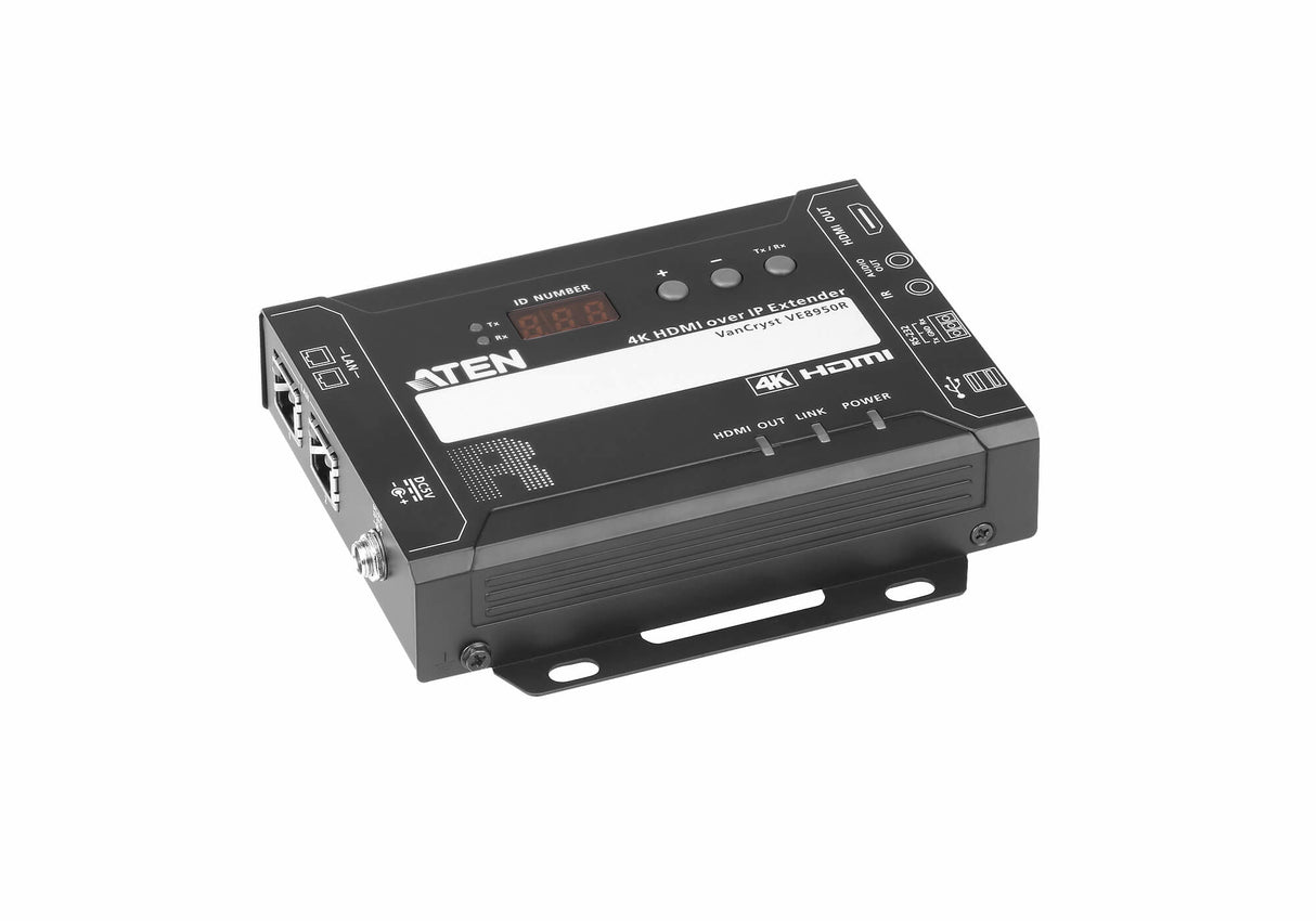 ATEN VE8950R AV extender AV receiver Black