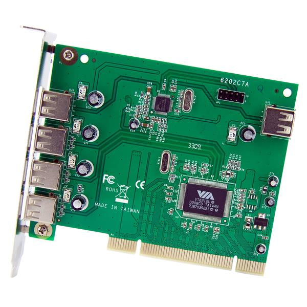 StarTech.com 7 Port PCI USB Card Adapter - TAA