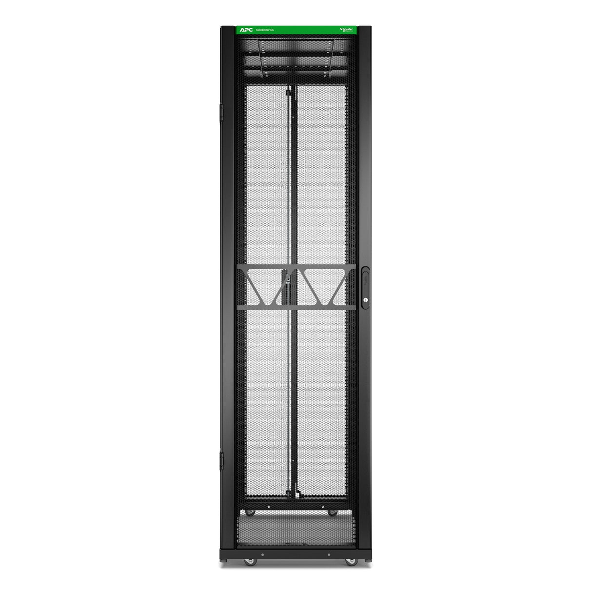 APC NetShelter SX Server Rack Gen 2, 45U, 2124H x 600W x 1200D mm, with Sides, Black