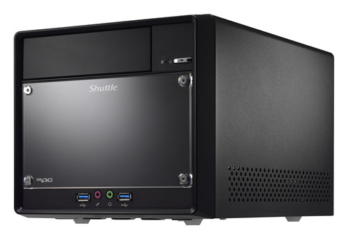 Shuttle XPC cube Barebone SH610R4 - S1700, Intel H610, 1x PCIe X16, 1x PCIe X1, 1x LAN,1x HDMI, 2x DP, 1x VGA 2x 3.5" HDD bays
