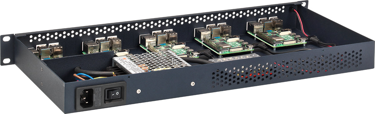 Rackmount.IT RM-PI-T1 mounting kit Black