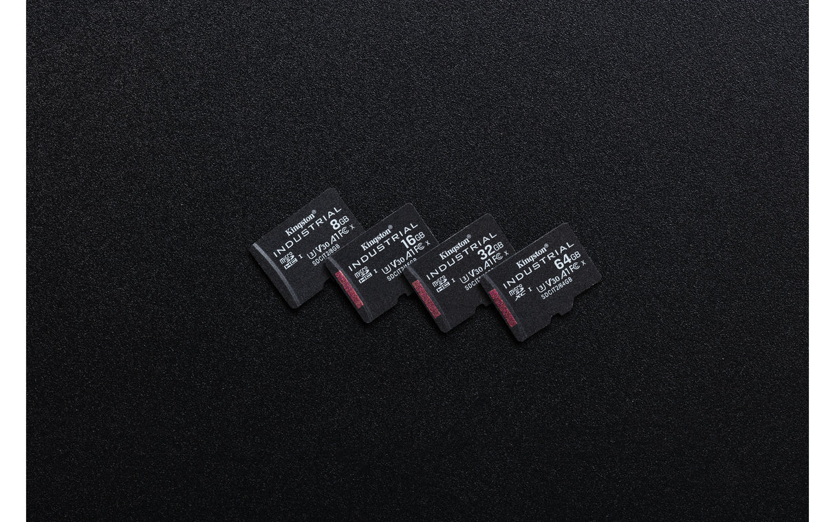 Kingston Technology 64GB microSDXC Industrial C10 A1 pSLC Card Single Pack w/o Adapter