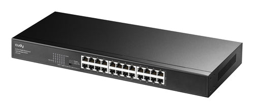 Cudy GS1024E network switch Managed Gigabit Ethernet (10/100/1000) Black