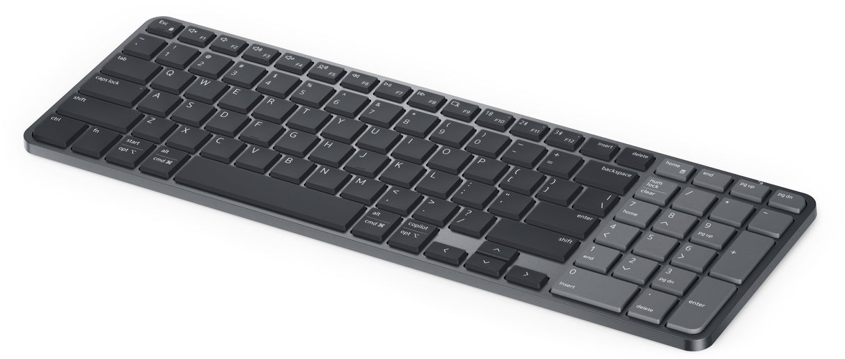 DELL PRO 7 RECHARGEABLE COMPACT KB746 - FRENCH CANADIAN keyboard Universal RF Wireless + Bluetooth Graphite