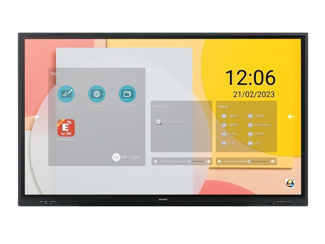 Sharp PN-LC652 video conference monitor 165.1 cm (65") LCD 3840 x 2160 pixels 4K Ultra HD
