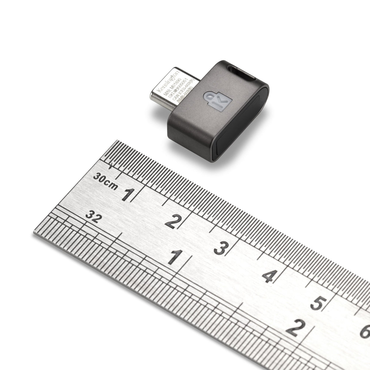 Kensington VeriMark Guard 2.1 USB-C Fingerprint Security Key-FIDO2, WebAuthn/CTAP2.1, FIDO U2F-Cross Platform
