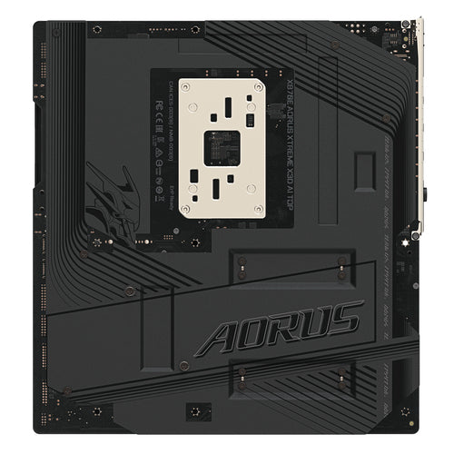 GIGABYTE X870E AORUS XTREME X3D AI TOP Motherboard - Supports AMD Ryzen 9000 Series CPUs, 24+2+2 phases VRM, up to 9000MHz DDR5 (OC), 2xPCIe 5.0 M.2 + 3xPCIe 4.0 M.2, WI-FI 7, 10GbE LAN, USB 4